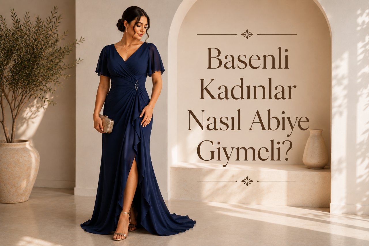  Basenli Kadınlar Nasıl Abiye Giymeli?